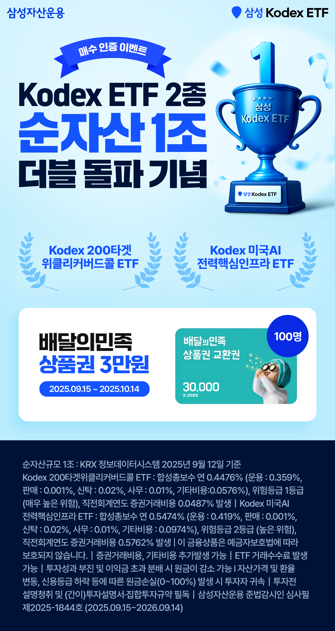 삼성자산운용_순자산1조 더블돌파기념 매수인증이벤트_250915_V4.png
